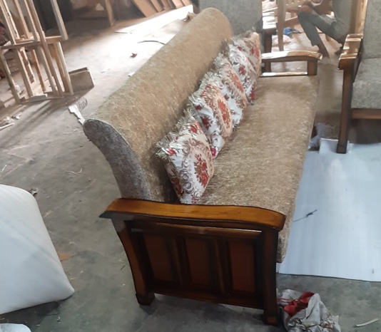 Wooden Sofa